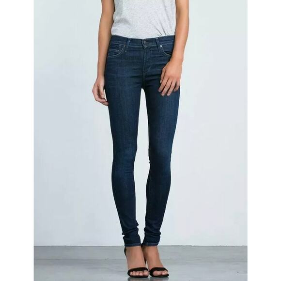$188 Citizens of Humanity Icon Rocket Slim Jeans – Size 26 - Picture 2 of 6